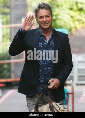 Julian Clary outside ITV Studios  Featuring: Julian Clary Where: London, United Kingdom When: 02 Jun 2014 Stock Photo