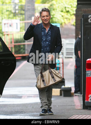 Julian Clary outside ITV Studios  Featuring: Julian Clary Where: London, United Kingdom When: 02 Jun 2014 Stock Photo