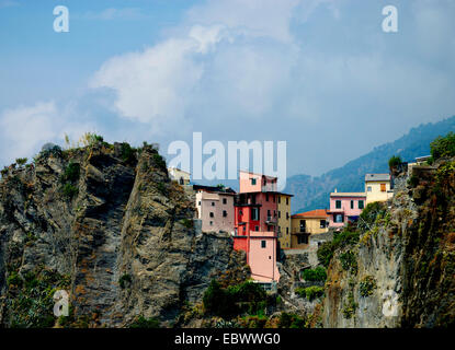 cinque terre coast, Italy, Riviera Ligurie, Cinque Terre Stock Photo