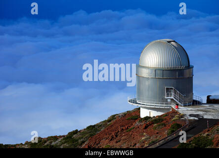 Roque de los Muchachos Observatory, Canary Islands, La Palma Stock Photo