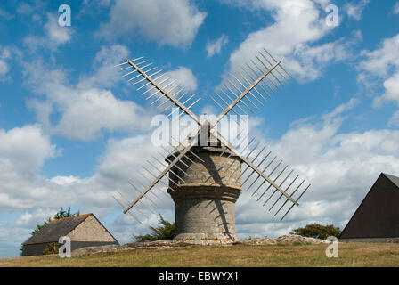 Le Moulin du Diable, France, Brittany, Pays de la Loire, Gu�rande Stock Photo