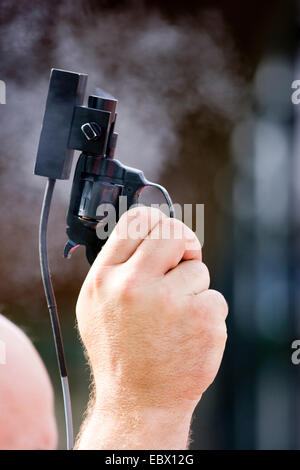 Starter's Gun Stock Photo - Alamy