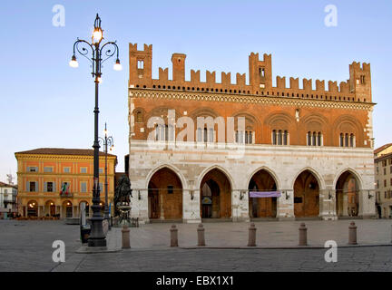 Palazzo Gotico, Italy, Emilia Romagna, Piacenza Stock Photo