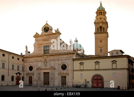 renaissance church Chiesa San Giovanni Evangelista, Italy, Emilia Romagna, Parma Stock Photo