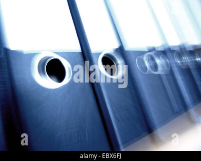 Office file with special effect, zooming Stock Photo