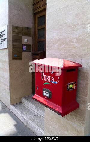 Hungarian post office box, Hungary Stock Photo