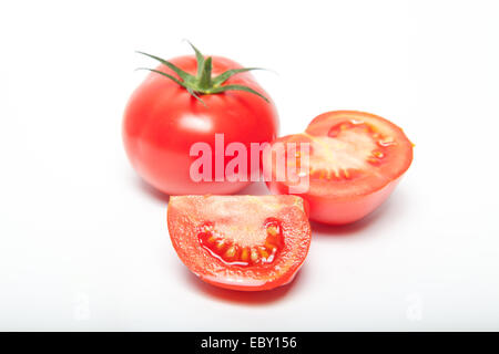 tomato isolated on white background Stock Photo