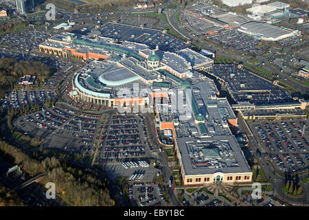 aerial view of The Trafford Centre in Manchester, UK Stock Photo