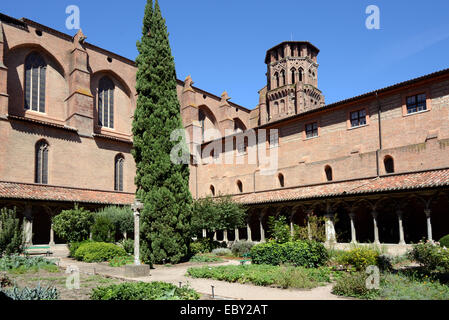 Cloisters & Monastery Garden Musée des  Augustins Museum or former Monastery Toulouse Haute-Garonne France Stock Photo