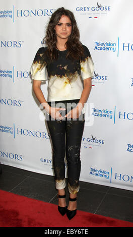 The 7th Annual Television Academy Honors held at SLS Hotel - Arrivals  Featuring: Maia Mitchell Where: Los Angeles, California, United States When: 01 Jun 2014 Stock Photo