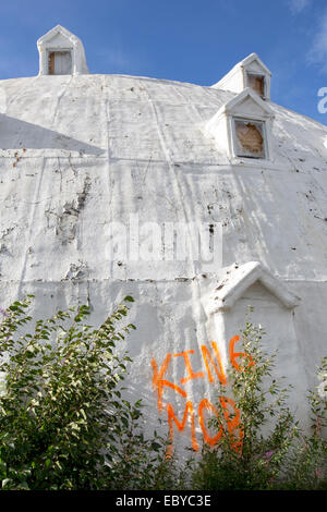 A giant Alaskan Igloo, Cantwell., Alaska, USA Stock Photo