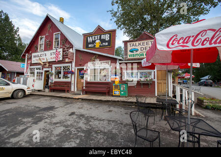 Nagleys store in Talkeetna, Alaska, USA Stock Photo - Alamy