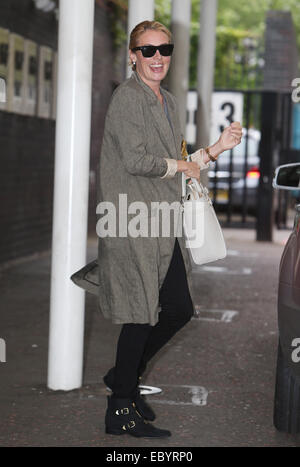 Cat Deeley outside ITV Studios today  Featuring: Cat Deeley Where: London, United Kingdom When: 03 Jun 2014 Stock Photo