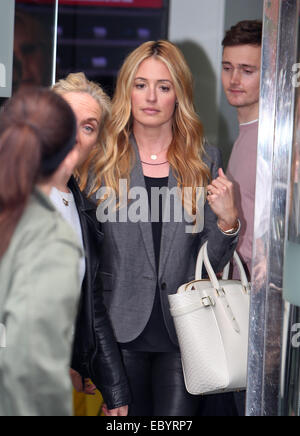 Cat Deeley outside ITV Studios today  Featuring: Cat Deeley Where: London, United Kingdom When: 03 Jun 2014 Stock Photo