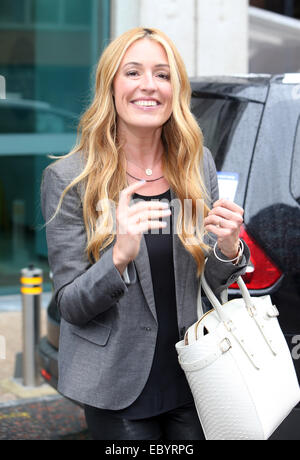 Cat Deeley outside ITV Studios today  Featuring: Cat Deeley Where: London, United Kingdom When: 03 Jun 2014 Stock Photo