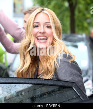 Cat Deeley outside ITV Studios today  Featuring: Cat Deeley Where: London, United Kingdom When: 03 Jun 2014 Stock Photo