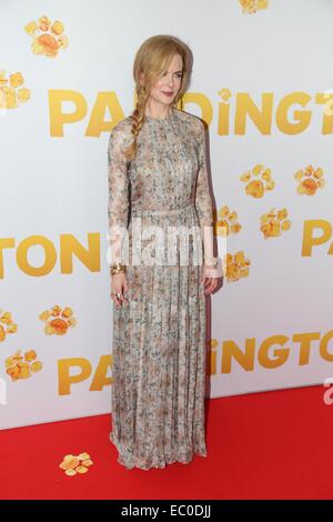 Sydney, Australia. 7 December 2014. Australian actress Nicole Kidman arrives on the red carpet at the Paddington Australian Premiere at Event Cinemas, George Street, Sydney, NSW, Australia Credit: © Richard Milnes/Alamy Live News  Stock Photo