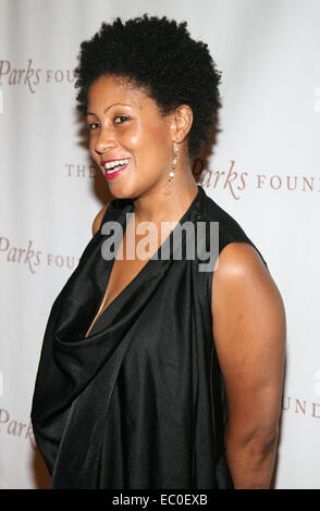 The 2014 Gordon Parks Foundation Awards Dinner And Auction at Cipriani, Wall Street  Featuring: LESLIE PARKS Where: New York, New York, United States When: 03 Jun 2014 Stock Photo