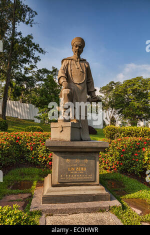 Statue of Lin Zexu, Singapore Chinese Garden Stock Photo