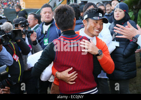 Tokyo Yomiuri Country Club, Tokyo, Japan. 7th Dec, 2014. Katsumasa Miyamoto (JPN), DECEMBER 7, 2014 - Golf : The 51st Japan Golf Tour Nippon Series JT Cup Final Round at Tokyo Yomiuri Country Club, Tokyo, Japan. Credit:  YUTAKA/AFLO SPORT/Alamy Live News Stock Photo