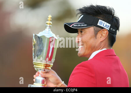 Tokyo Yomiuri Country Club, Tokyo, Japan. 7th Dec, 2014. Katsumasa Miyamoto (JPN), DECEMBER 7, 2014 - Golf : The 51st Japan Golf Tour Nippon Series JT Cup Final Round at Tokyo Yomiuri Country Club, Tokyo, Japan. Credit:  YUTAKA/AFLO SPORT/Alamy Live News Stock Photo