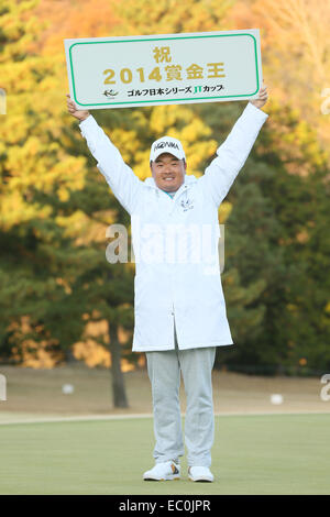 Tokyo Yomiuri Country Club, Tokyo, Japan. 7th Dec, 2014. Komei Oda (JPN), DECEMBER 7, 2014 - Golf : The 51st Japan Golf Tour Nippon Series JT Cup Final Round at Tokyo Yomiuri Country Club, Tokyo, Japan. Credit:  YUTAKA/AFLO SPORT/Alamy Live News Stock Photo