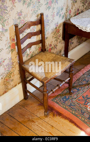 Single chair in a room Stock Photo
