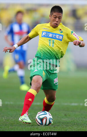 Ajinomoto Stadium, Chiba, Japan. 7th Dec, 2014. Takayuki Morimoto (JEF), December 7, 2014 - Football /Soccer : 2014 J.LEAGUE Road to J1 Play-offs Final match between JEF United Ichihara Chiba - Montedio Yamagata at Ajinomoto Stadium, Chiba, Japan. Credit:  AFLO SPORT/Alamy Live News Stock Photo