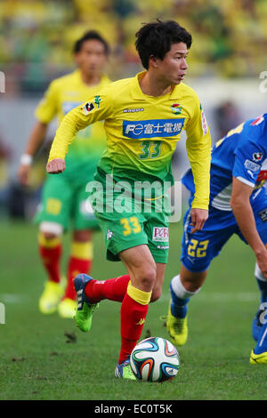 Ajinomoto Stadium, Chiba, Japan. 7th Dec, 2014. Shuto Kono (JEF), December 7, 2014 - Football /Soccer : 2014 J.LEAGUE Road to J1 Play-offs Final match between JEF United Ichihara Chiba - Montedio Yamagata at Ajinomoto Stadium, Chiba, Japan. Credit:  AFLO SPORT/Alamy Live News Stock Photo