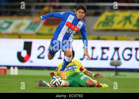 Ajinomoto Stadium, Chiba, Japan. 7th Dec, 2014. Romero Frank (Montedio), December 7, 2014 - Football /Soccer : 2014 J.LEAGUE Road to J1 Play-offs Final match between JEF United Ichihara Chiba - Montedio Yamagata at Ajinomoto Stadium, Chiba, Japan. Credit:  AFLO SPORT/Alamy Live News Stock Photo