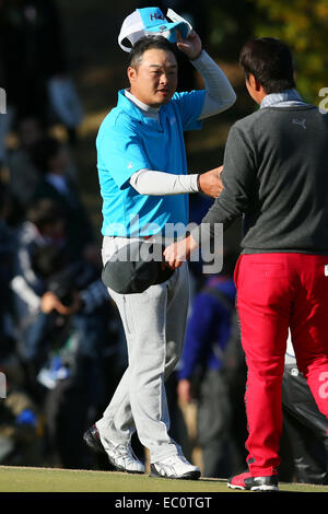 Tokyo Yomiuri Country Club, Tokyo, Japan. 7th Dec, 2014. Komei Oda (JPN), DECEMBER 7, 2014 - Golf : The 51st Japan Golf Tour Nippon Series JT Cup Final Round at Tokyo Yomiuri Country Club, Tokyo, Japan. Credit:  YUTAKA/AFLO SPORT/Alamy Live News Stock Photo