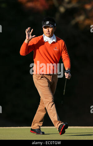 Tokyo Yomiuri Country Club, Tokyo, Japan. 7th Dec, 2014. Katsumasa Miyamoto (JPN), DECEMBER 7, 2014 - Golf : The 51st Japan Golf Tour Nippon Series JT Cup Final Round at Tokyo Yomiuri Country Club, Tokyo, Japan. Credit:  YUTAKA/AFLO SPORT/Alamy Live News Stock Photo