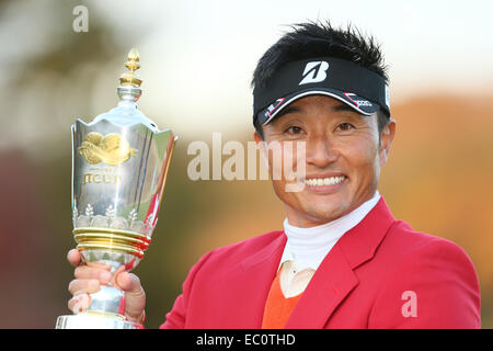 Tokyo Yomiuri Country Club, Tokyo, Japan. 7th Dec, 2014. Katsumasa Miyamoto (JPN), DECEMBER 7, 2014 - Golf : The 51st Japan Golf Tour Nippon Series JT Cup Final Round at Tokyo Yomiuri Country Club, Tokyo, Japan. Credit:  YUTAKA/AFLO SPORT/Alamy Live News Stock Photo