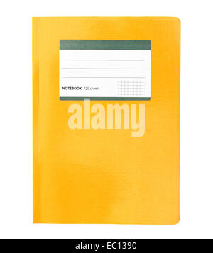 Notebook in a cage on a white background isolated Stock Photo
