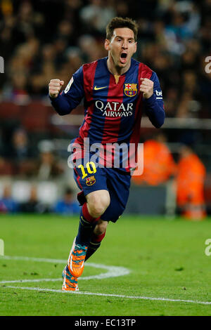 Barcelona, Spain. 7th Dec, 2014. Lionel Messi (Barcelona) Football ...