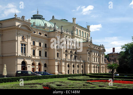 Juliusz Slowacki Theatre of Krakow in Poland. Stock Photo