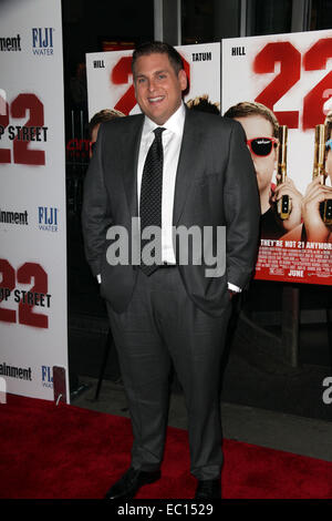 New York Premiere of '22 Jump Street' at The AMC Lincoln Square  Featuring: Jonah Hill Where: New York City, New York, United States When: 04 Jun 2014 Stock Photo