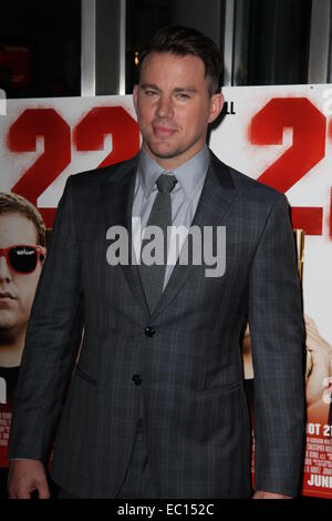 New York Premiere of '22 Jump Street' at The AMC Lincoln Square  Featuring: Channing Tatum Where: New York City, New York, United States When: 04 Jun 2014 Stock Photo