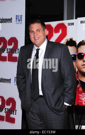 New York Premiere of '22 Jump Street' at The AMC Lincoln Square  Featuring: Jonah Hill Where: New York City, New York, United States When: 04 Jun 2014 Stock Photo
