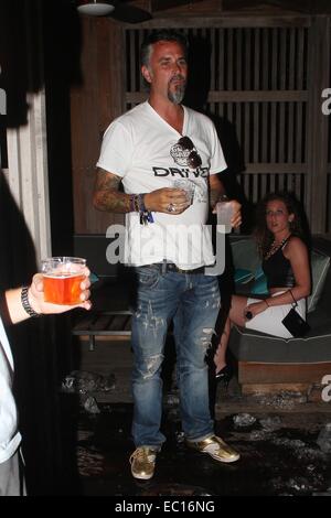 Gumball 3000 opening party in Miami  Featuring: Richard Rawlings Where: Miami, Florida, United States When: 05 Jun 2014 Stock Photo