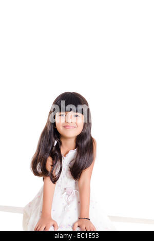 indian Beautiful Child Stock Photo