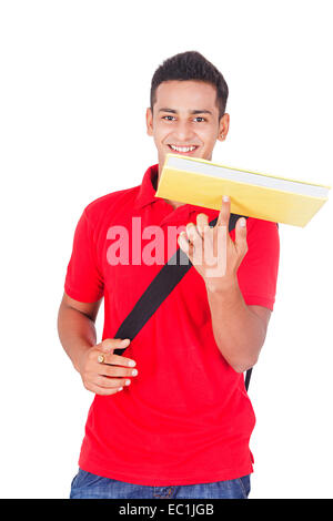 1 indian Boy College Student Stock Photo