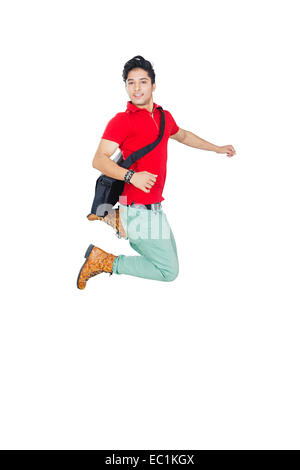 indian college boy Student fun Stock Photo