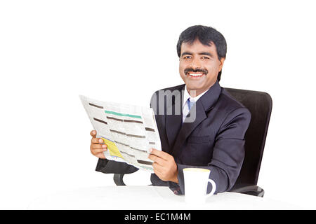 one indian Business man Stock Photo