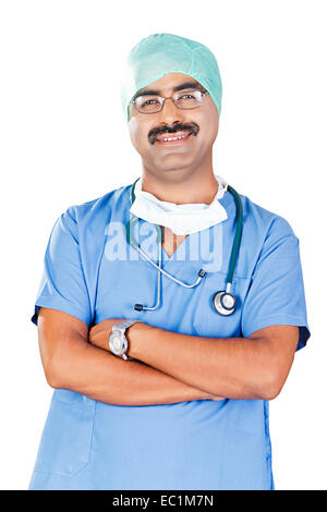 indian Doctor Medical Surgeon Stock Photo