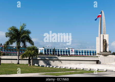 Dominikanische Republik, Santo Domingo, Plaza de la Bandera Stock Photo