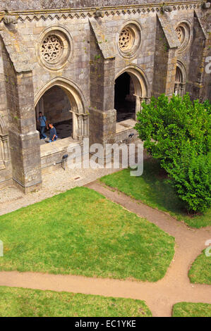 Cloister, Se Cathedral, Evora, UNESCO World Heritage Site, Alentejo, Portugal, Europe Stock Photo