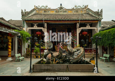 Chinese Assembly Hall in Old Quarter, Hoi An, Vietnam Stock Photo