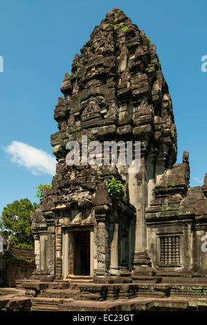 Tower in Temple of Banteay Samre, near Siem Reap, Cambodia Stock Photo