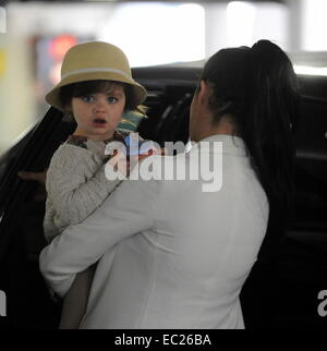 Chantelle Houghton out in Essex  Featuring: Chantelle Houghton,Dolly Where: London, United Kingdom When: 05 Jun 2014 Stock Photo